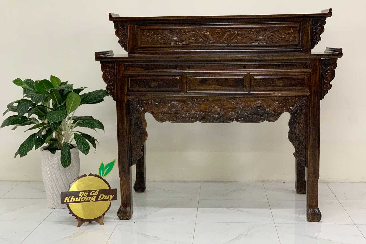 Bàn thờ gia tiên gỗ Muồng BT06