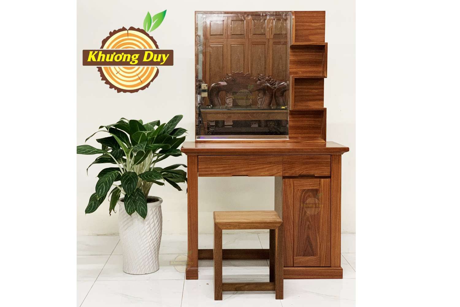 Bàn trang điểm gỗ Cẩm BP13