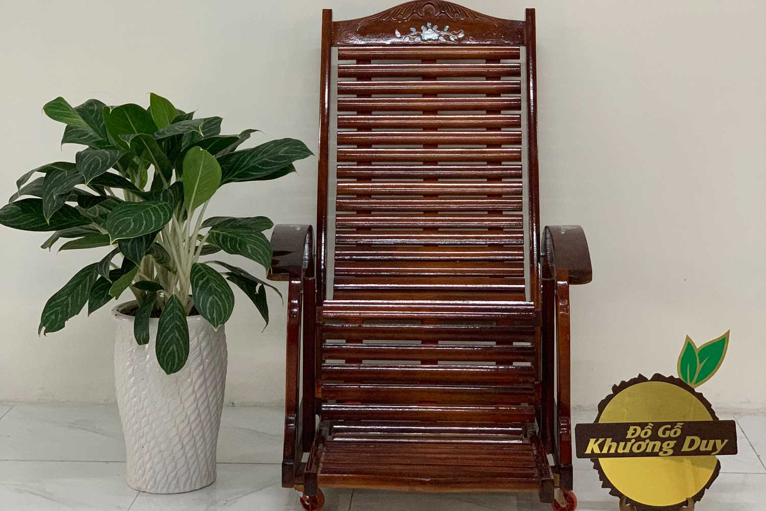 Ghế dây gỗ tràm  GL01