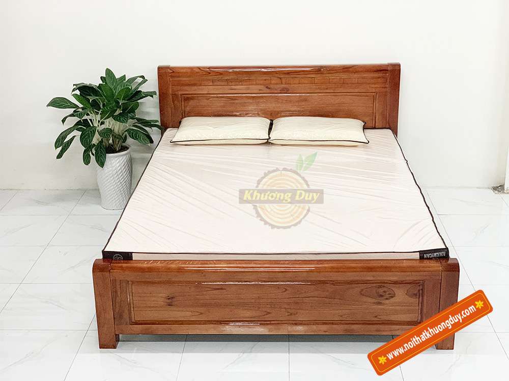 Giường ngủ gỗ Xoan Đào giá rẻ