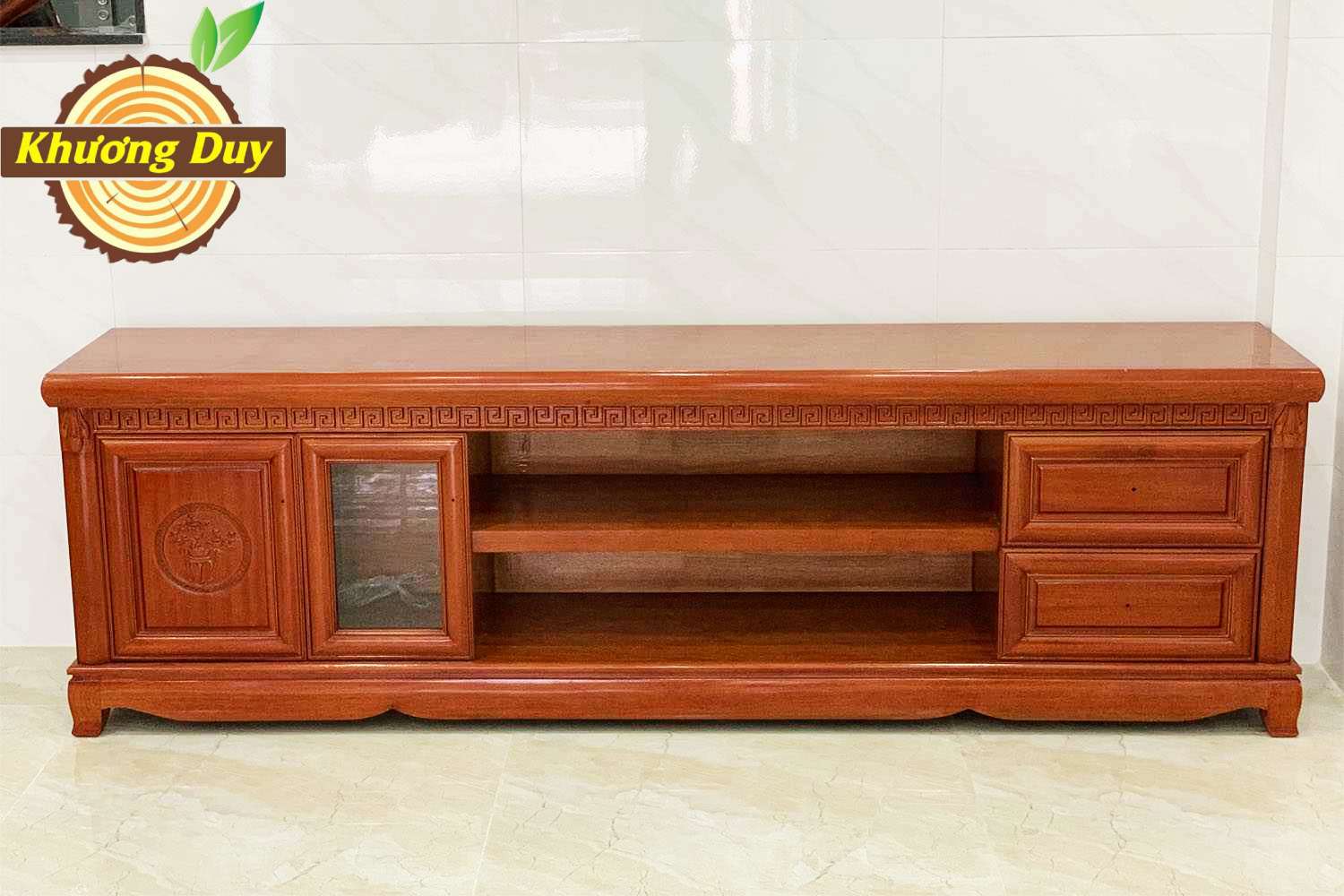 Tủ tivi gỗ Cẩm C05