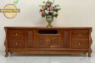 Kệ tivi gỗ xoan đào XĐ15