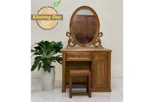 Bàn trang điểm gỗ Hương Xám BP14
