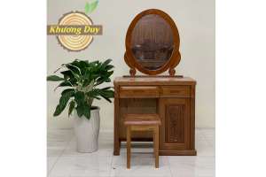 Bàn trang điểm gỗ xoan đào BP11
