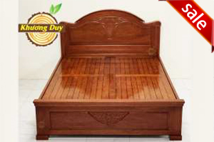 Giường ngủ gỗ Căm Xe GN03
