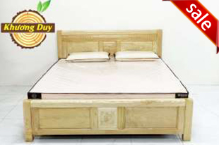 Giường Ngủ Gỗ Sồi GN06