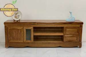 Kệ tivi gỗ hương xám HX14