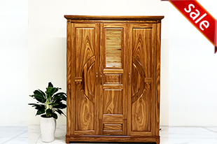 Tủ quần áo gỗ Hương xám CCC08
