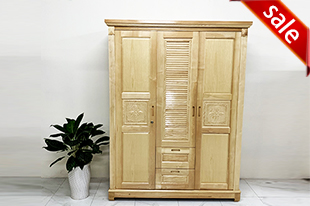 Tủ quần áo gỗ sồi ĐC02