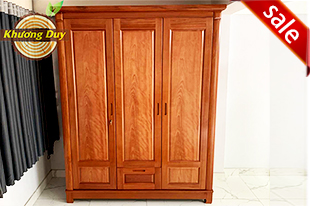 Tủ quần áo gỗ xoan đào BĐ03