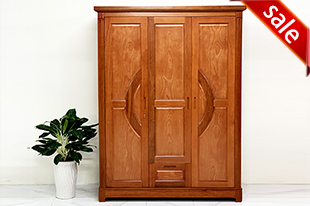 Tủ quần áo gỗ Xoan Đào MCC04