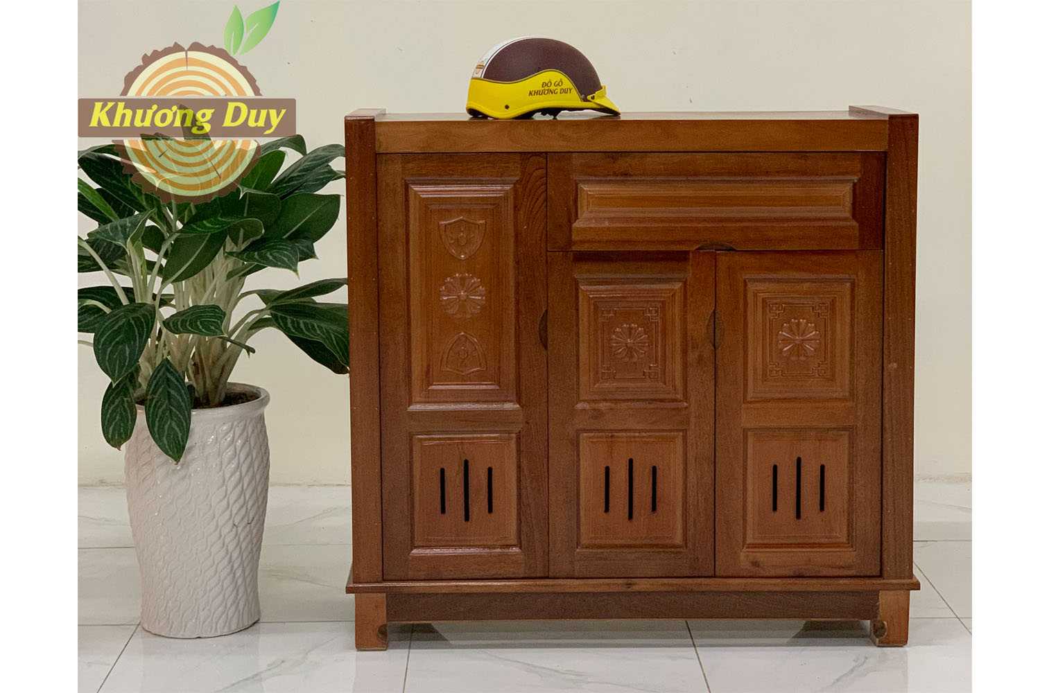 Tủ giày dép gỗ Xoan Đào TGD02