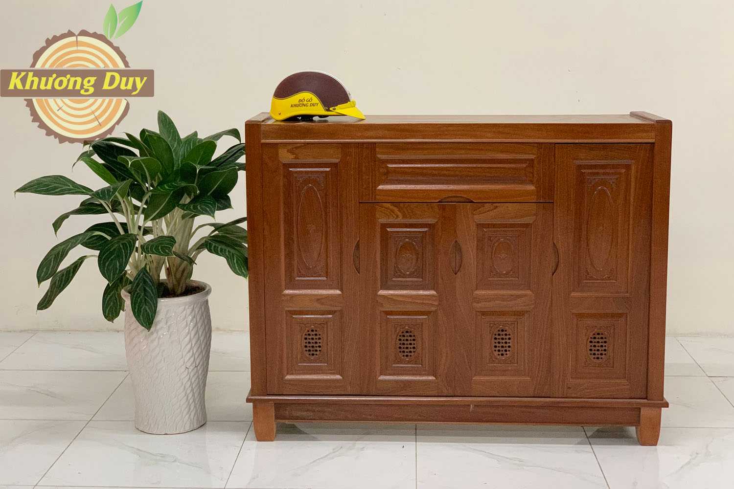 Tủ giày dép gỗ Xoan Đào TGD06