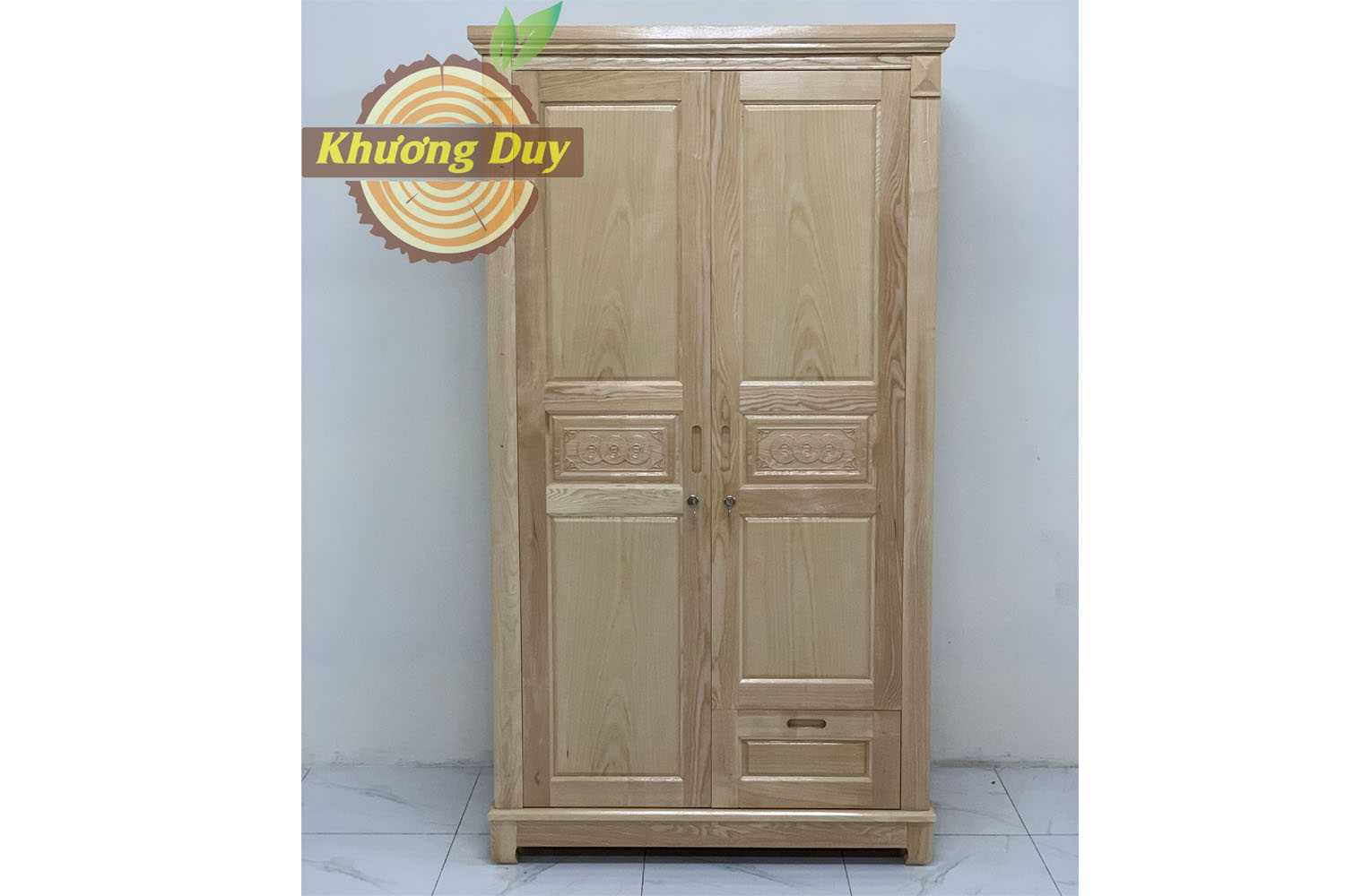 Tủ quần áo gỗ sồi ĐT07