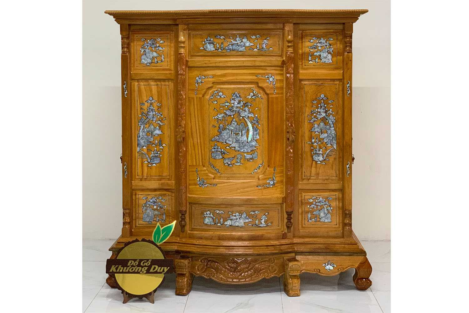 Tủ thờ gia tiên gỗ căm xe TT03